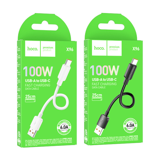 Кабель Hoco X96 Hyper 100W charging data cable Type-C (L=0.25M)