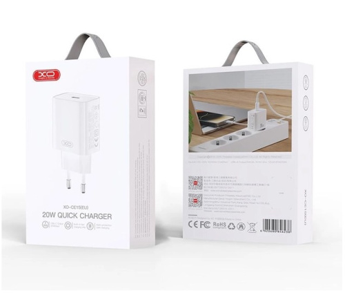 СЗУ XO CE15 PD20W USB-C fast charging charger