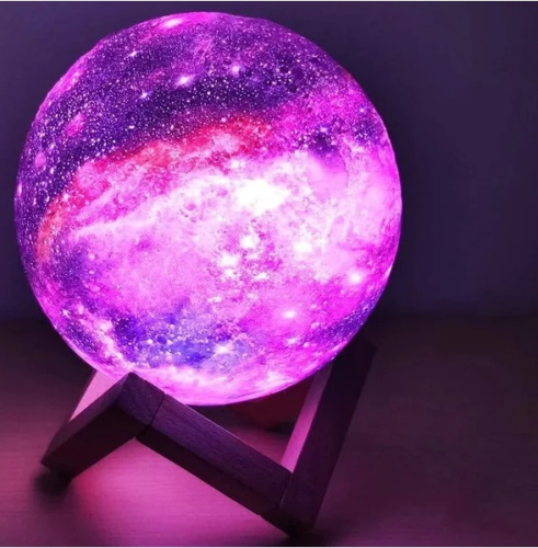 Ночник Луна 3D с пультом 3D Moon Night Light Космос 13